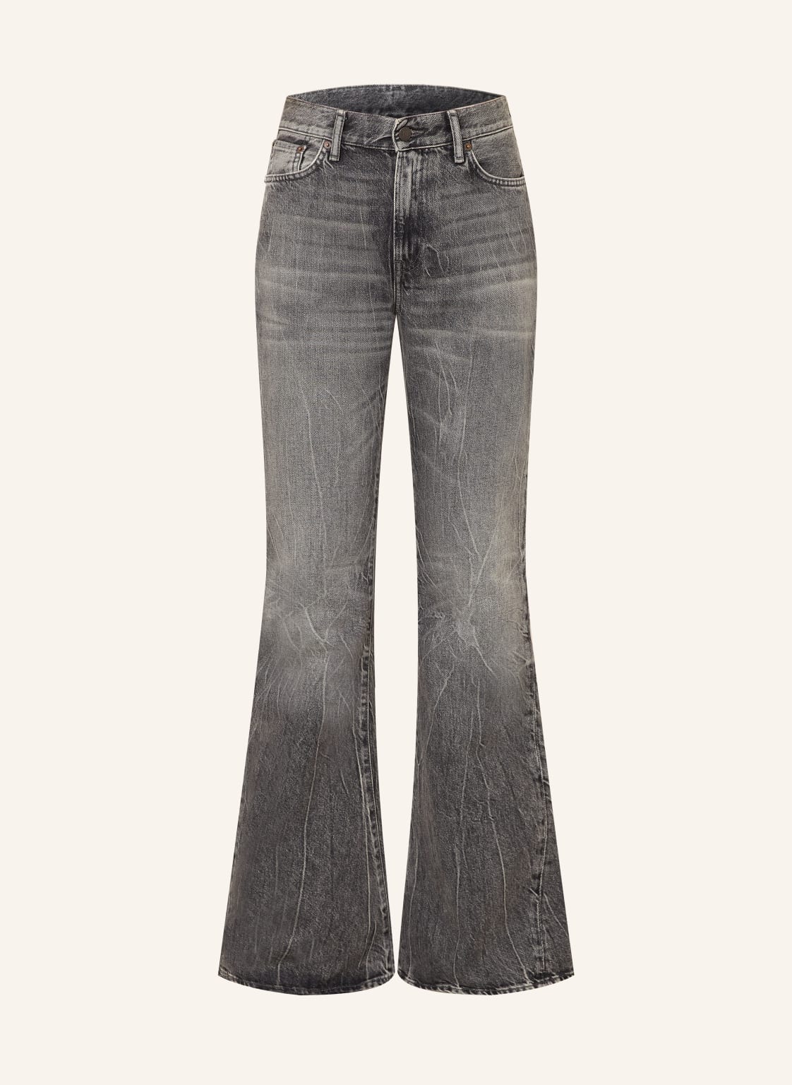 Acne Studios Flared Jeans schwarz von Acne Studios