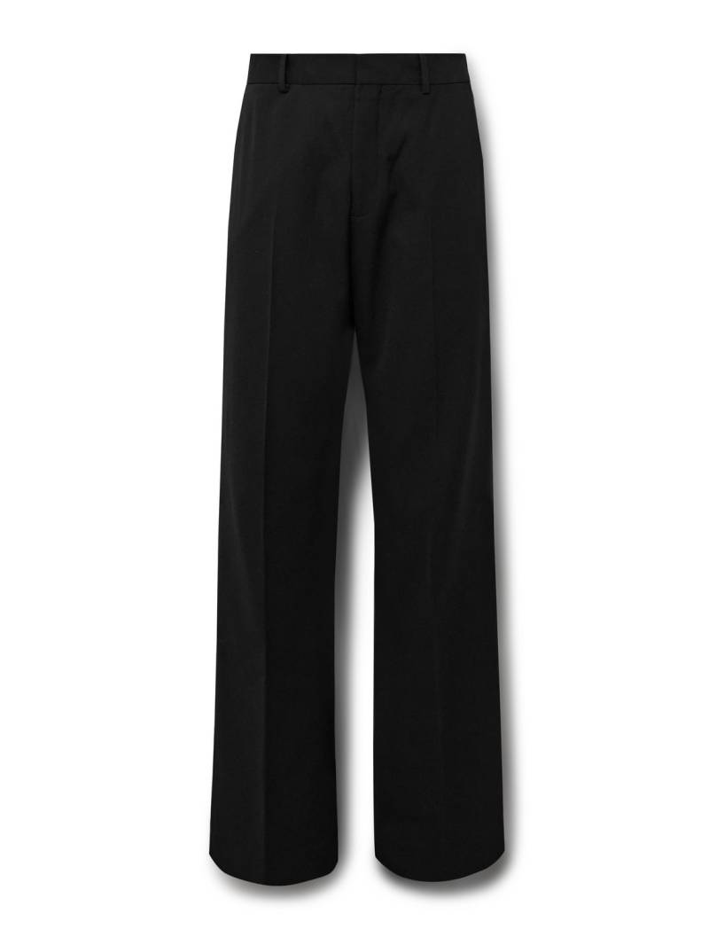 Acne Studios - Flared Woven Trousers - Men - Black - IT 44 von Acne Studios