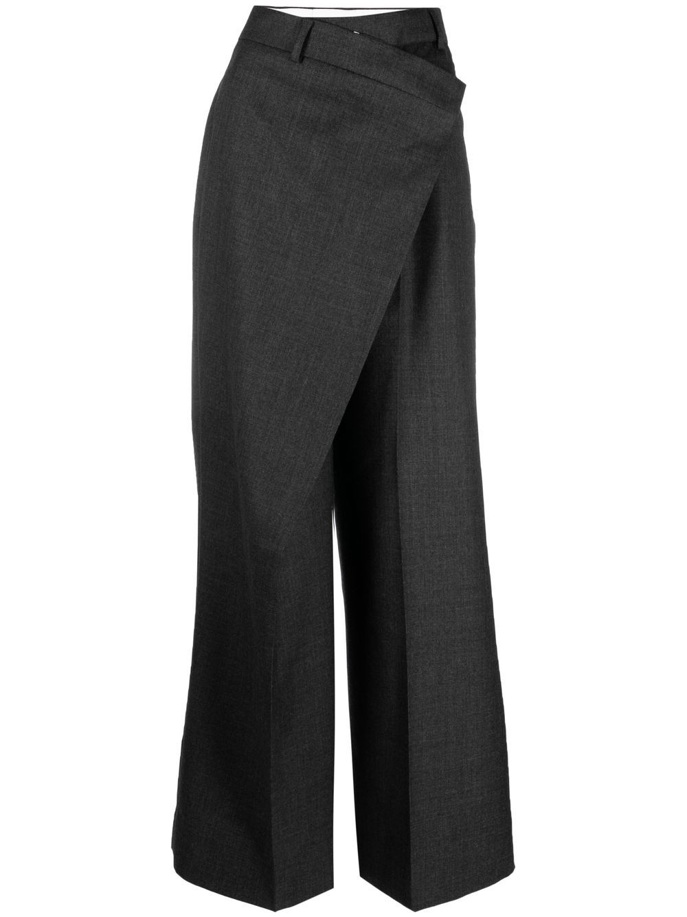 Acne Studios High-Waist-Hose mit weitem Bein - Grau von Acne Studios