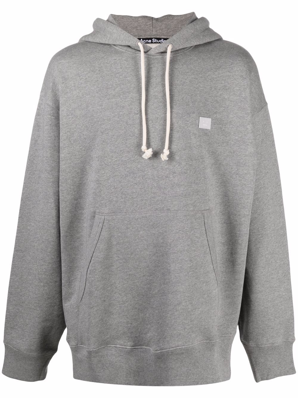 Acne Studios Hoodie mit Smiley-Patch - Grau von Acne Studios