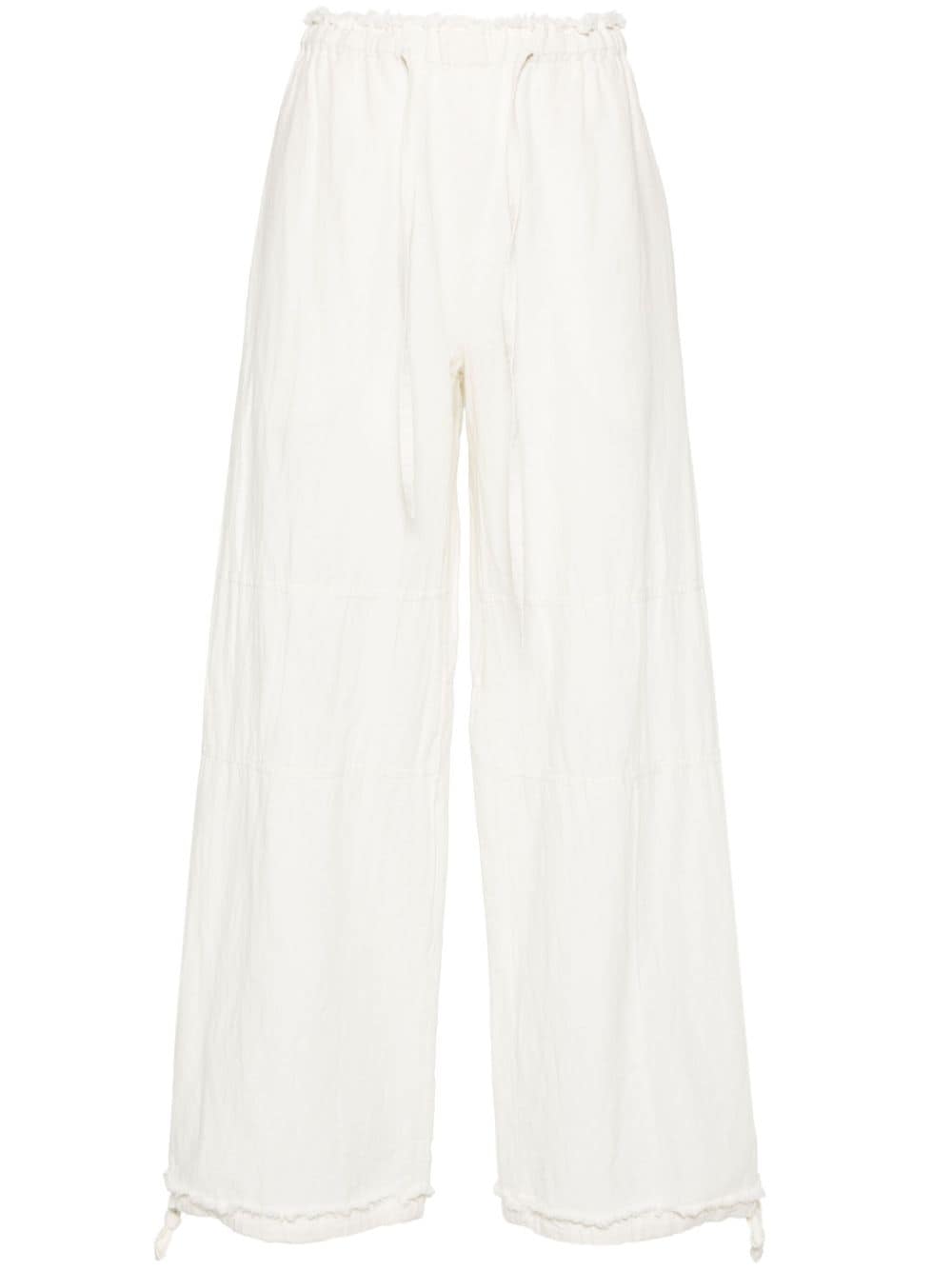 Acne Studios Hose mit weitem Bein - Weiß von Acne Studios