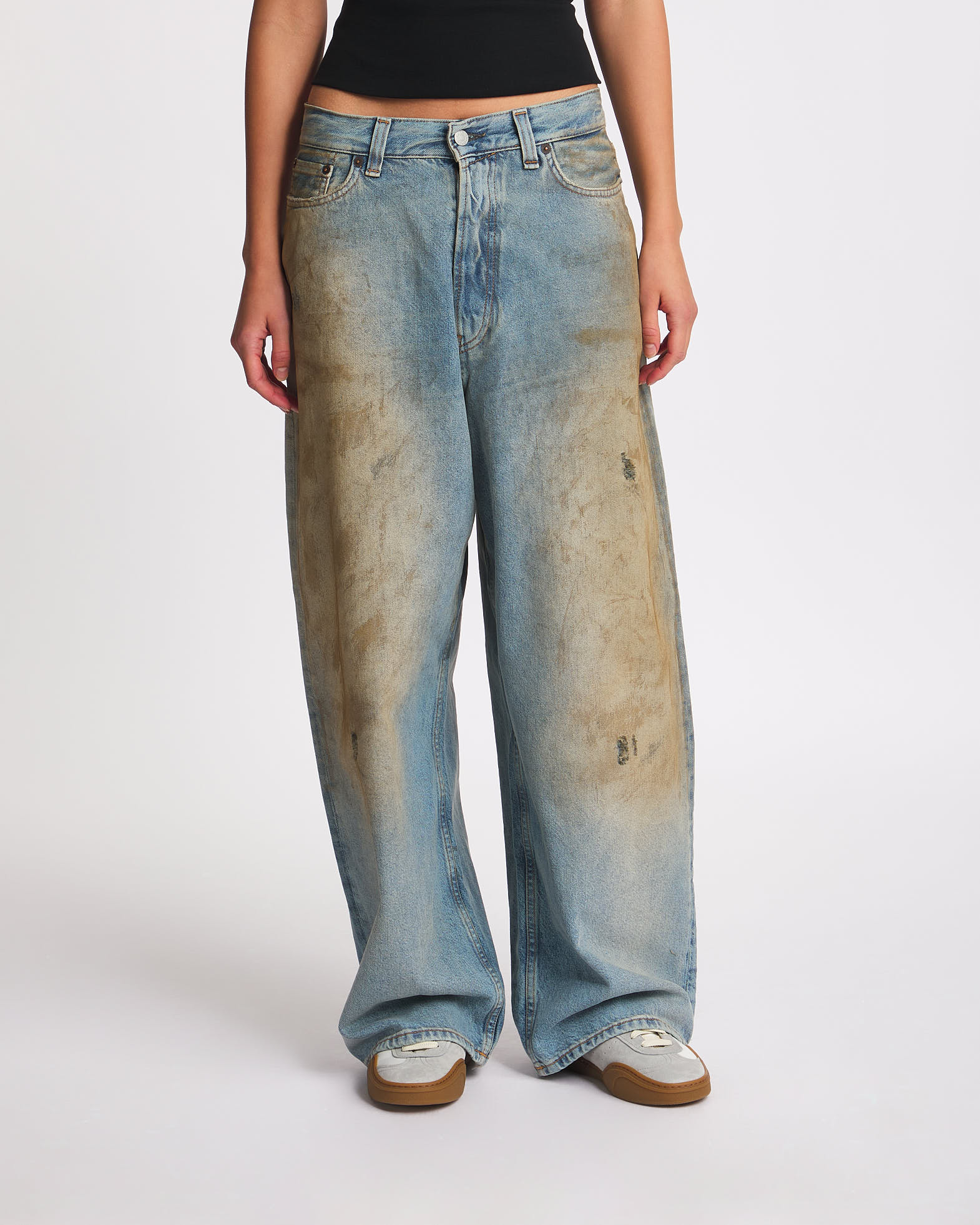 Acne Studios Jeans Loose Fit 2021 Penicillin Garment Dyed Blue Acne Studios Jeans Loose Fit 2021 Penicillin Garment Dyed Blue von Acne Studios