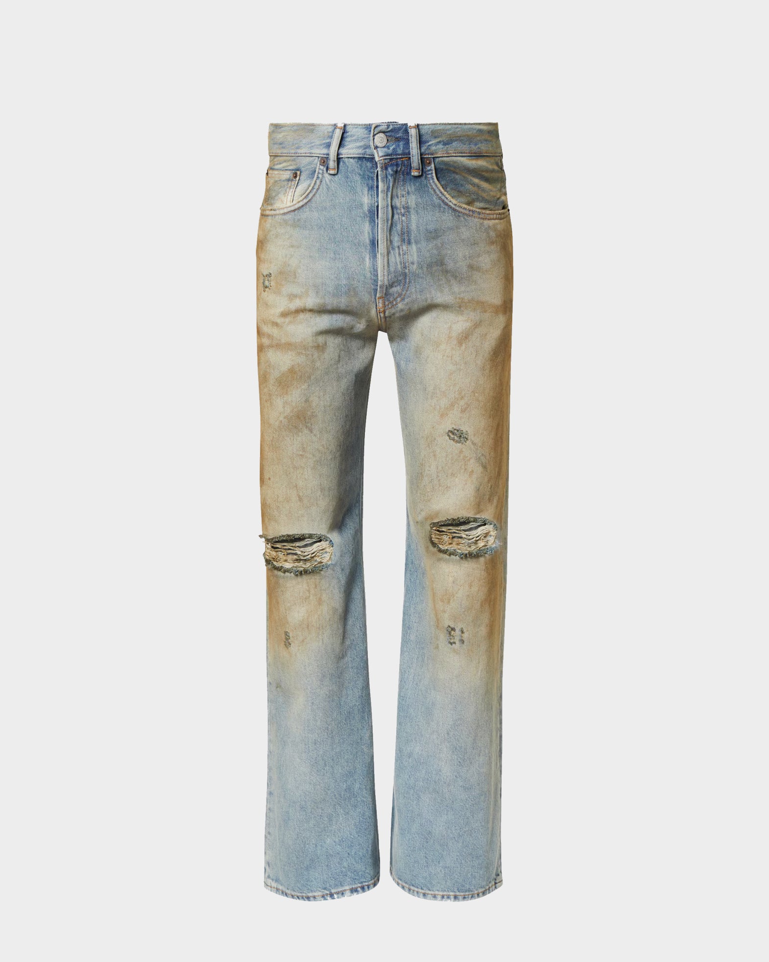 Acne Studios Jeans Loose Fit 2021 Penicillin Garment Dyed Mid blue Acne Studios Jeans Loose Fit 2021 Penicillin Garment Dyed Mid blue von Acne Studios