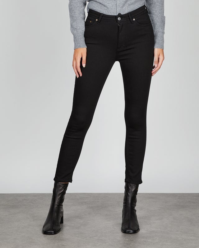 Acne Studios Jeans Peg Blk FW21 Black von Acne Studios