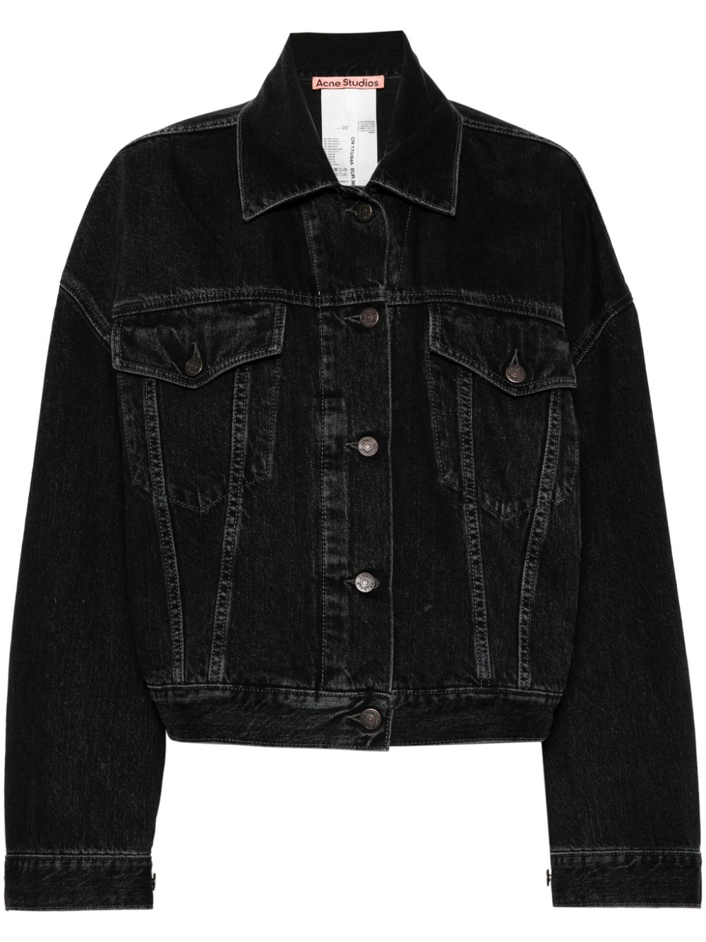 Acne Studios Jeansjacke mit tiefen Schultern - Schwarz von Acne Studios