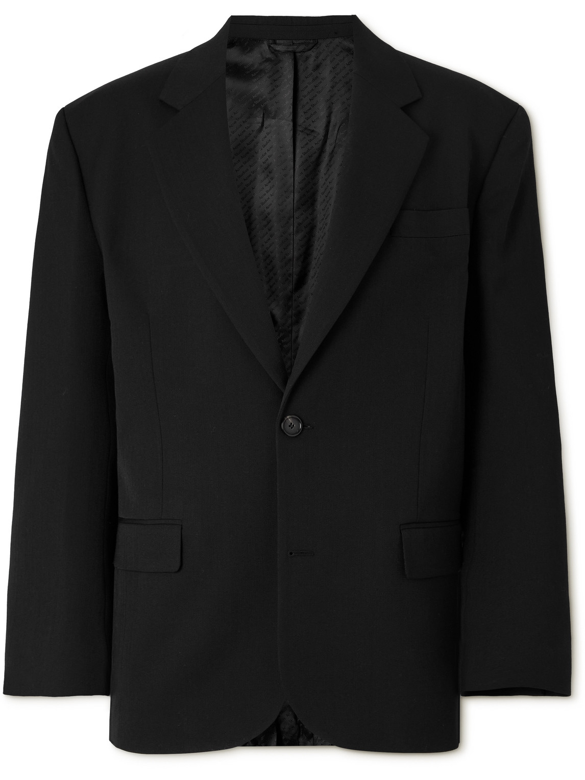 Acne Studios - Julyian Woven Blazer - Men - Black - IT 50 von Acne Studios