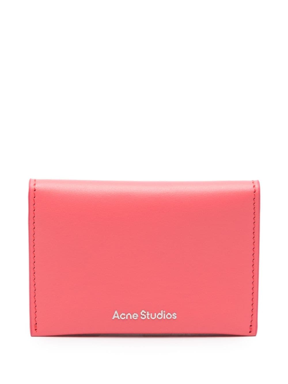 Acne Studios Kartenetui mit Logo - Rosa von Acne Studios