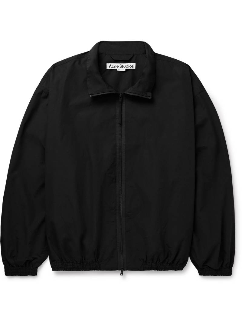 Acne Studios - Olandios Logo-Embroidered Cotton and Nylon-Blend Bomber Jacket - Men - Black - IT 52 von Acne Studios