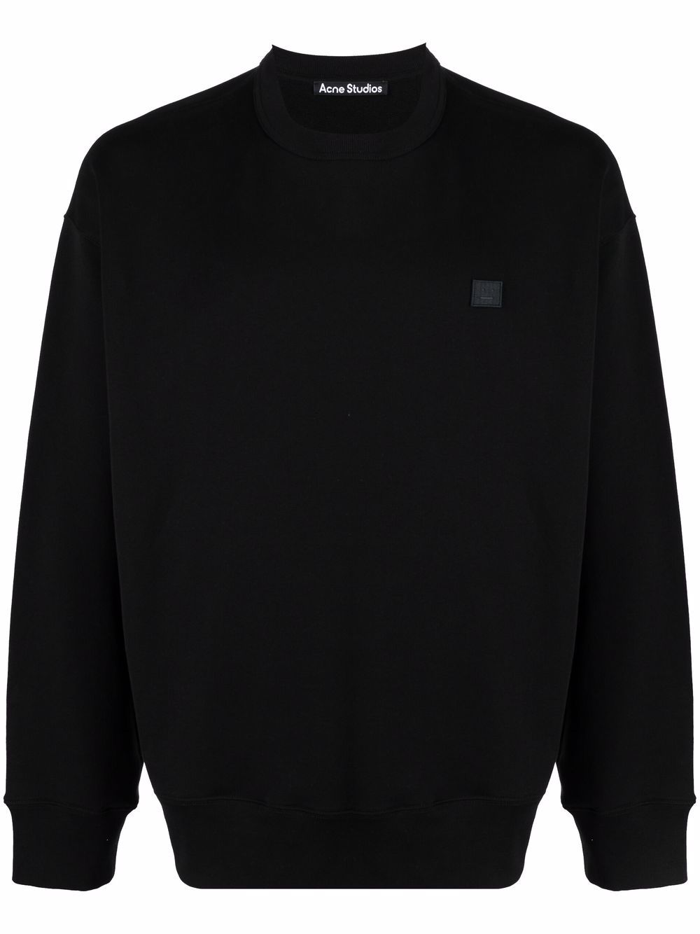 Acne Studios Oversized-Sweatshirt mit Patch - Schwarz von Acne Studios