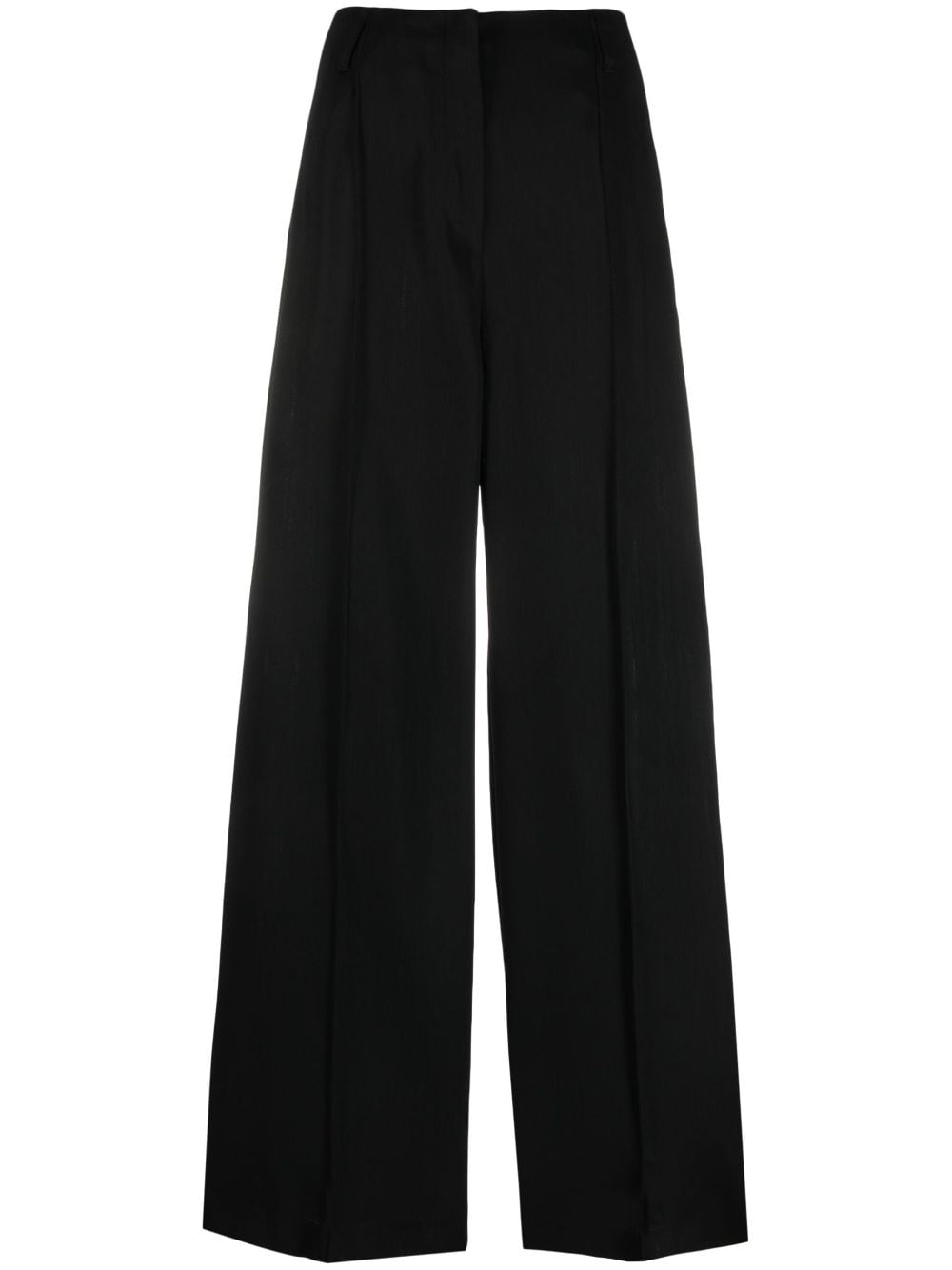 Acne Studios Palazzohose mit hohem Bund - Schwarz von Acne Studios