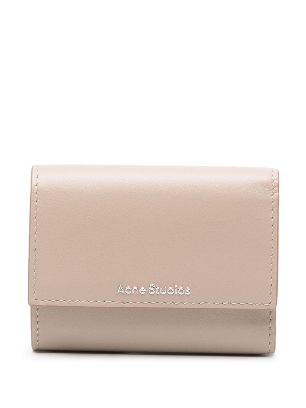 Acne Studios Portemonnaie mit Logo - Nude von Acne Studios