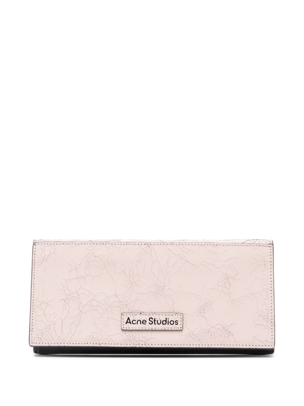 Acne Studios Portemonnaie mit Logo-Patch - Rosa von Acne Studios