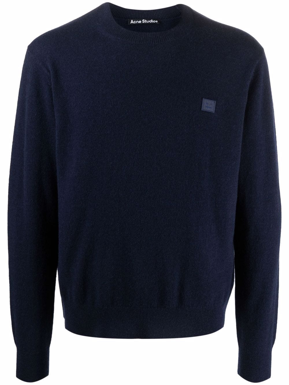 Acne Studios Pullover mit Face-Patch - Blau von Acne Studios