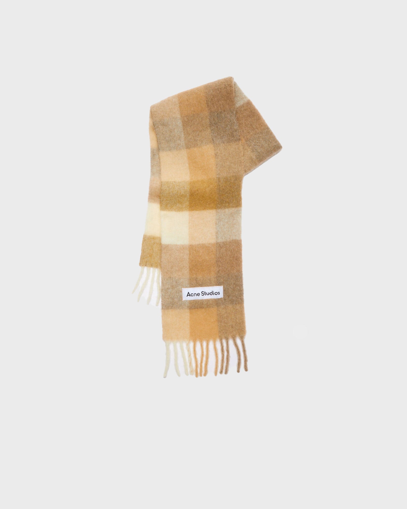 Acne Studios Scarf FN-UX-SCAR000115 Beige/vit von Acne Studios