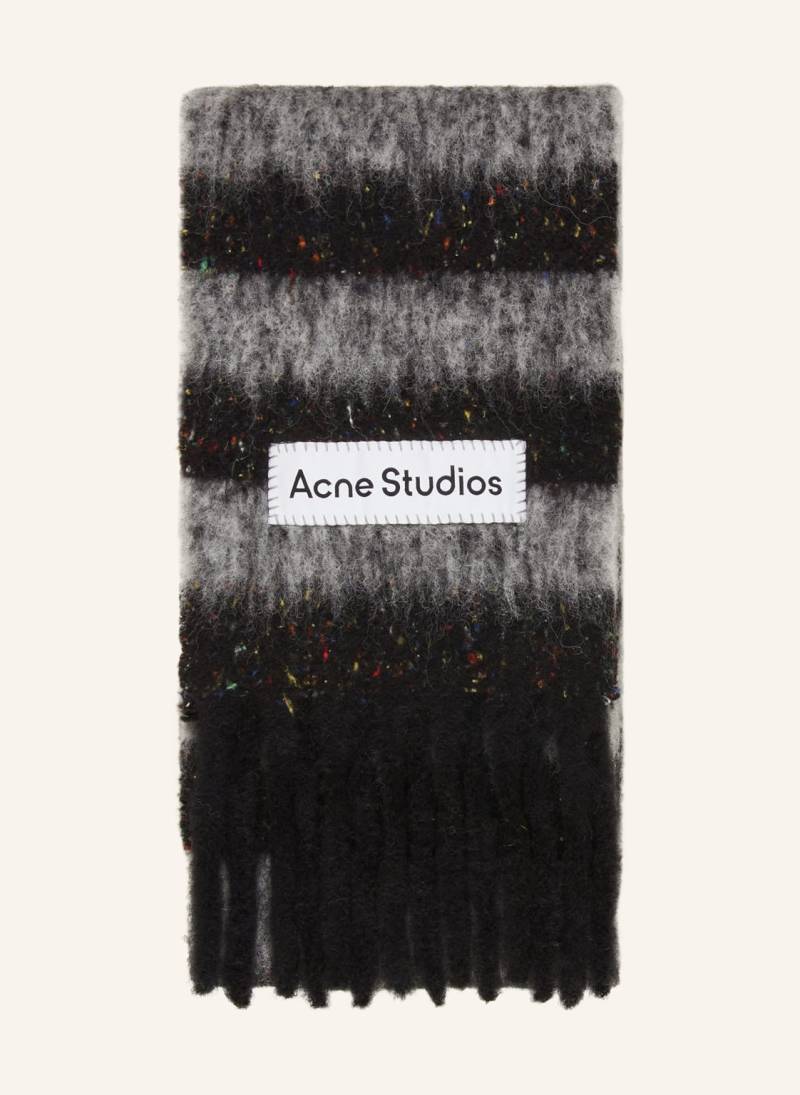Acne Studios Schal Mit Alpaka schwarz von Acne Studios