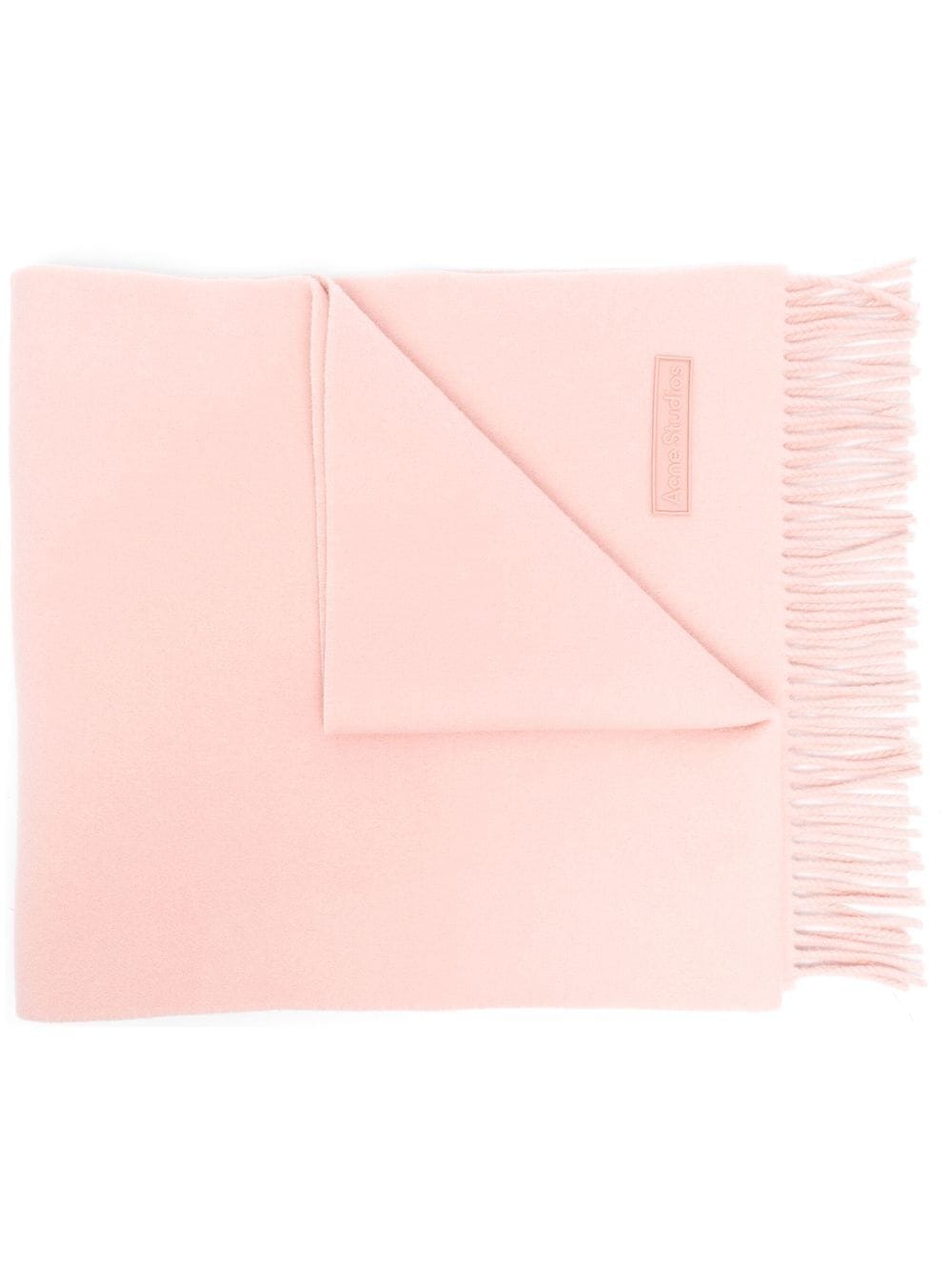 Acne Studios Schal mit Fransen - Rosa von Acne Studios