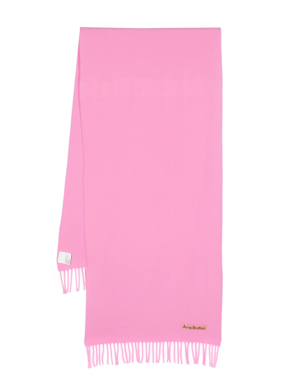 Acne Studios Schal mit ausgefransten Kanten - Rosa von Acne Studios