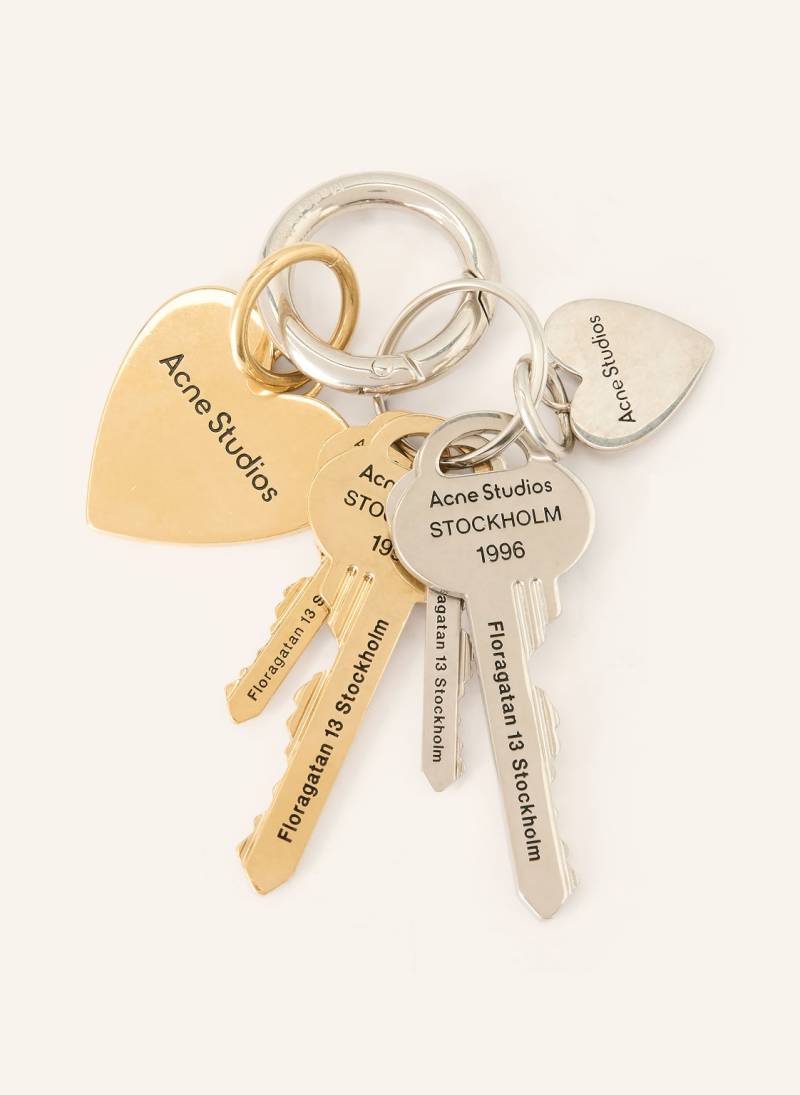 Acne Studios Schlüsselanhänger gold von Acne Studios