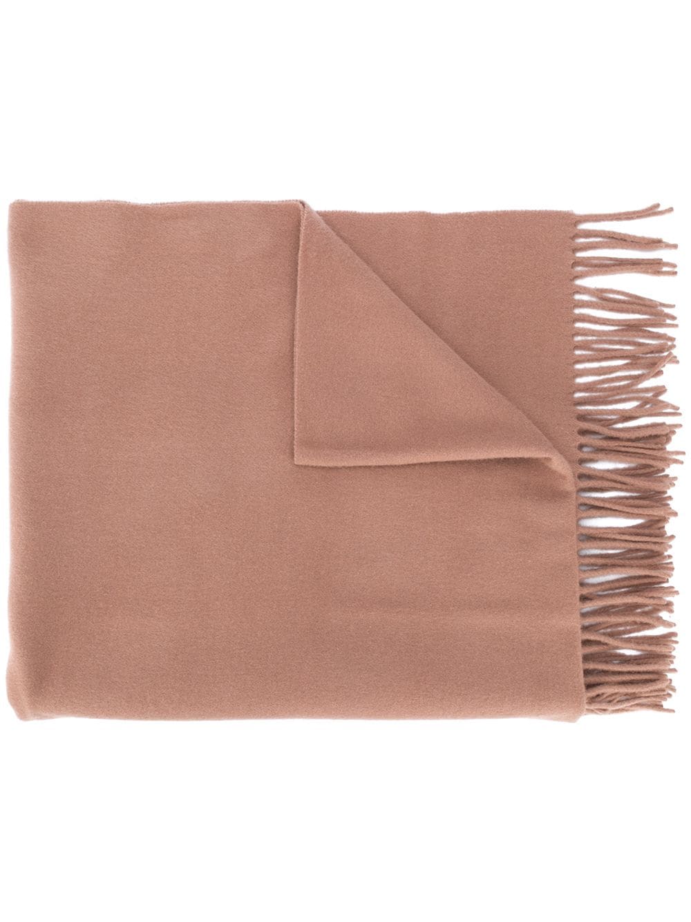 Acne Studios Schmaler 'Canada' Schal mit Franse - Nude von Acne Studios