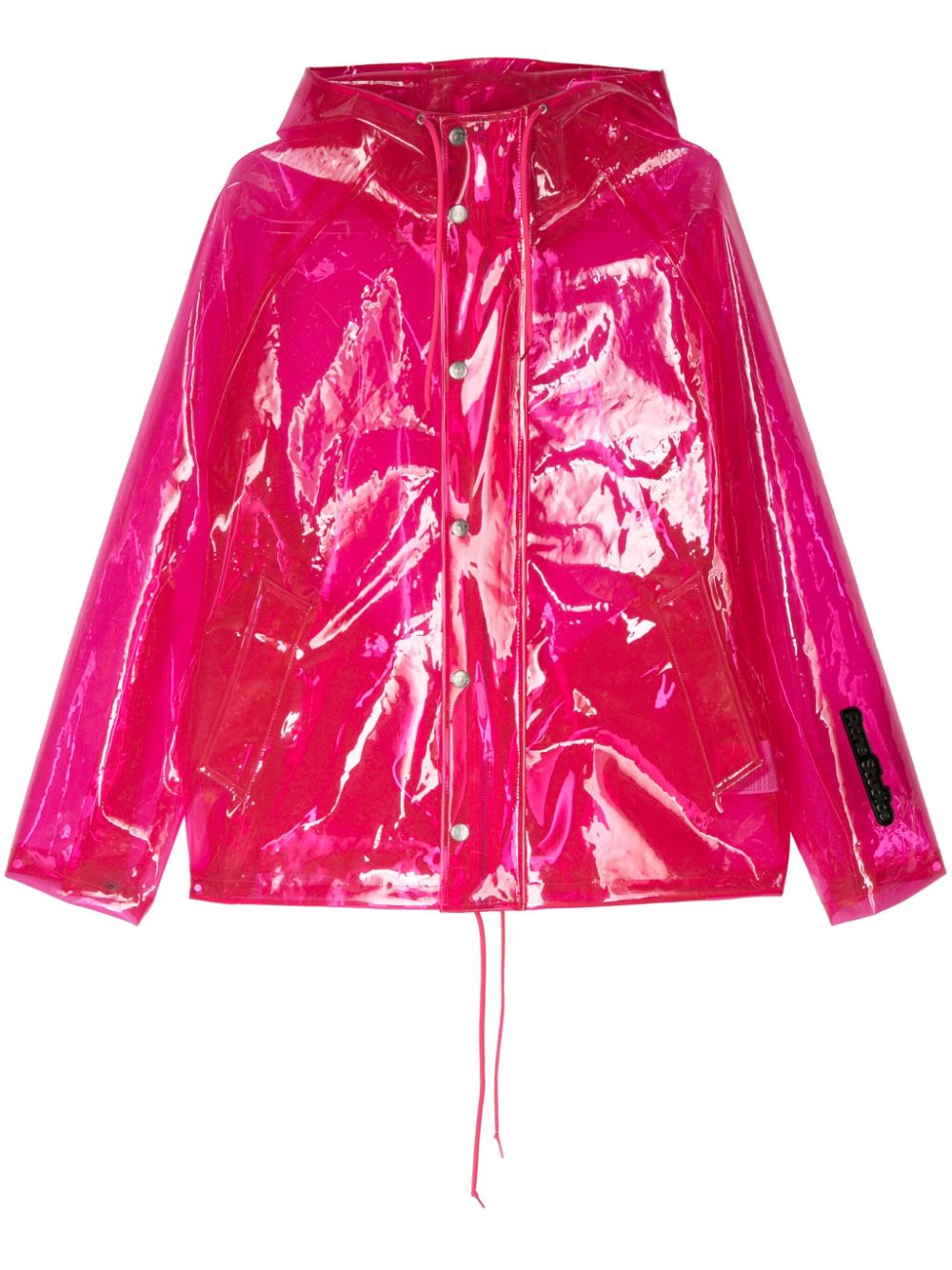 Acne Studios Semi-transparente Kapuzenjacke - Rosa von Acne Studios