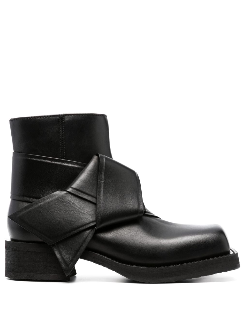 Acne Studios Stiefel mit Knoten - Schwarz von Acne Studios