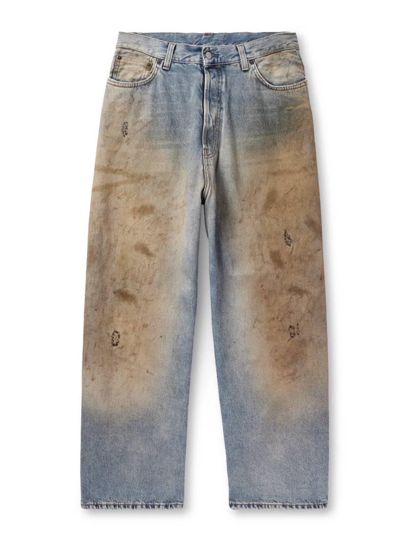 Acne Studios - Straight-Leg Distressed Jeans - Men - Blue - IT 48 von Acne Studios