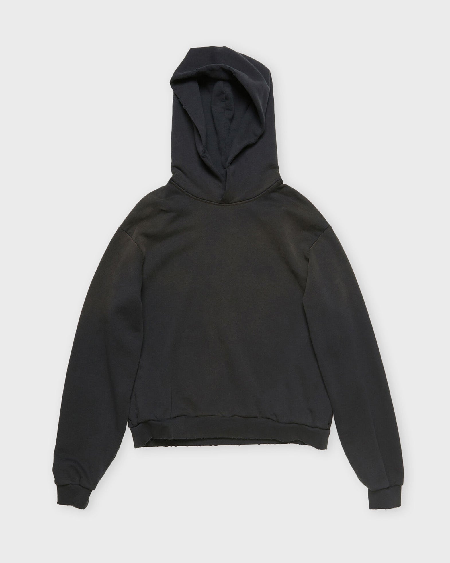 Acne Studios Sweater Hooded Logo Black von Acne Studios