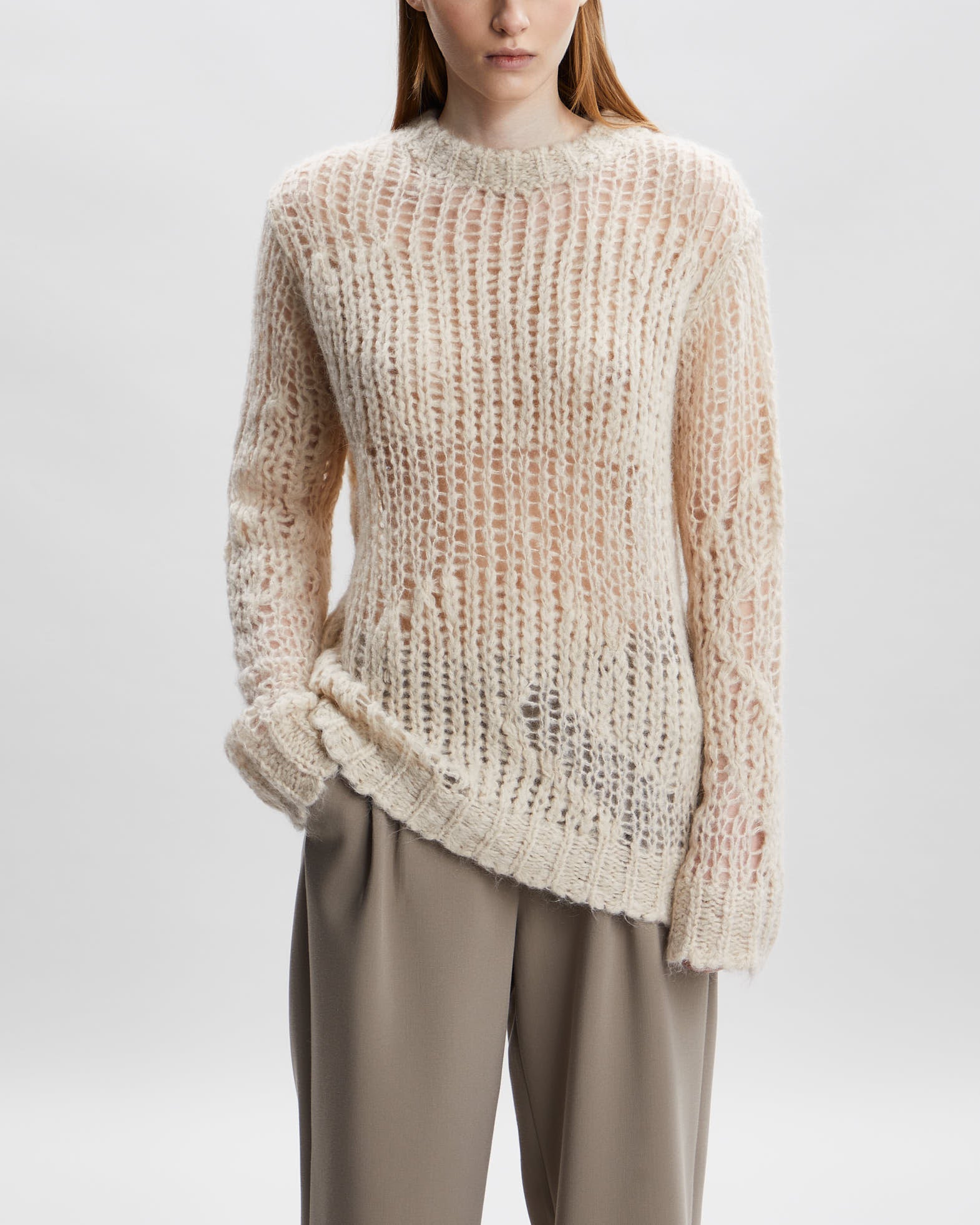 Acne Studios Sweater Mohair Blend Sand von Acne Studios