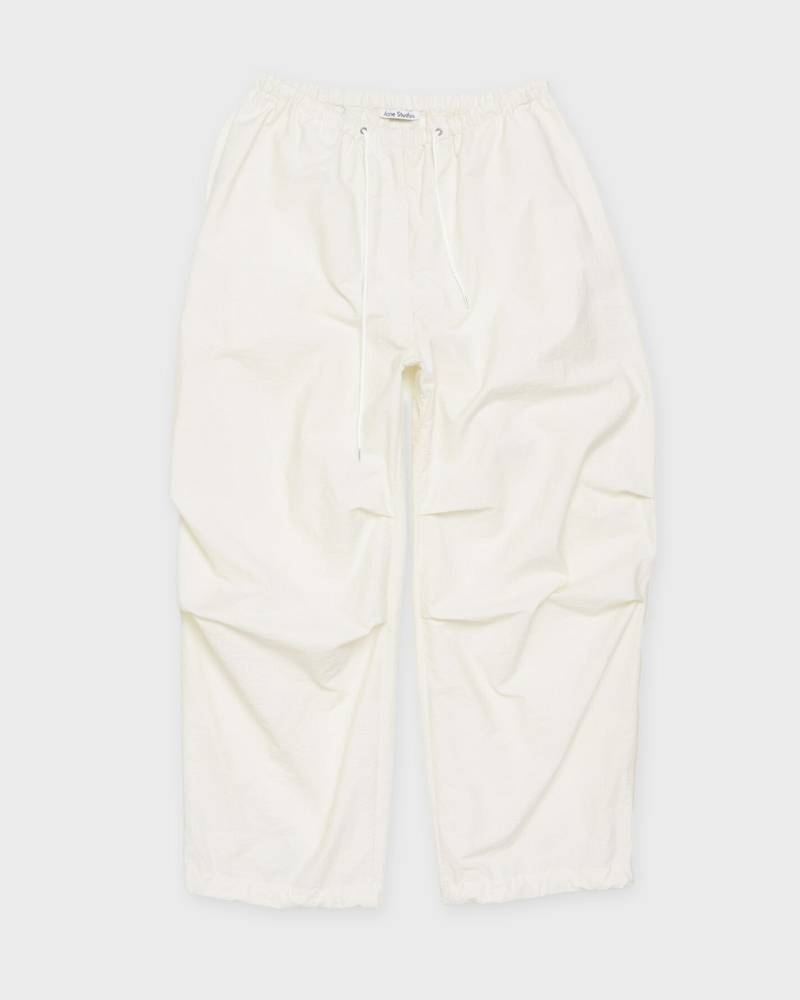 Acne Studios Trousers Relaxed Fit Drawstring White von Acne Studios