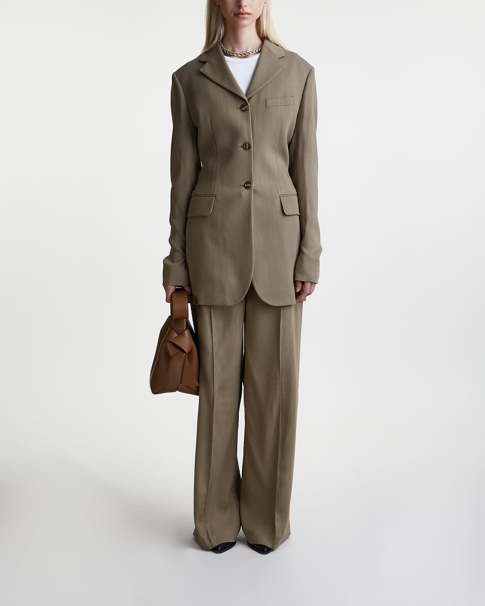 Acne Studios Trousers Suit Mud von Acne Studios