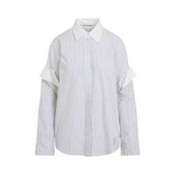 Weiße Damenbluse Aus Baumwolle - Acne Studios von Acne Studios