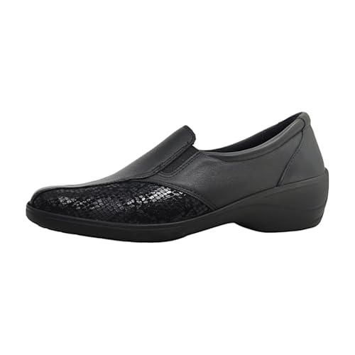 ACO OLga 54 Damen Slipper in Schwarz, Größe 37 von Aco