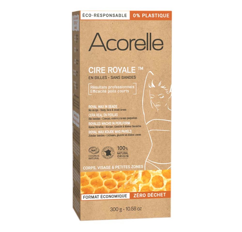 Acorelle Enthaarungswachs Cire Royale - Royales Wachs in Perlform 300g von Acorelle