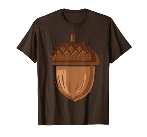 Eichelhemd Erwachsene Herren Damen Kinder Eichennuss Kostüm T-Shirt Eichelhemd Erwachsene Herren Damen Kinder Eichennuss Kostüm T-Shirt von Acorn Costume Shirts