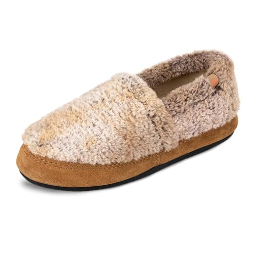 Acorn Women's Moc with Premium Memory Foam Slipper, Brown Berber, X-Large Standard US Width US von Acorn