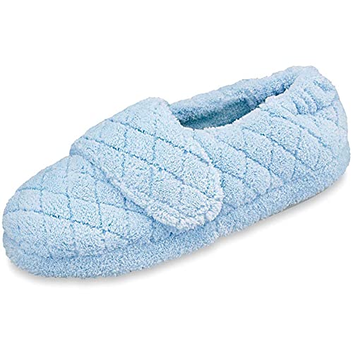 Acorn Damen Spa Wrap Hausschuh, Powder Blue, 39/40.5 EU Weit von Acorn