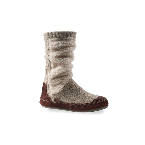 Acorn Frauen Geschlossener Zeh Pull On Hausschuhe Beige Groesse 6.5 US /37.5 EU von Acorn