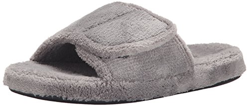 Acorn Herren Spa Slide Slipper, grau, 40/42 EU von Acorn