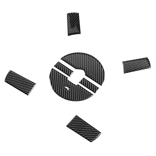8-teilige Lenkradverkleidung, Dekor-Knopfabdeckung, Kohlefaser-Aufkleber, Passend für Challenger 2008–2010 LenkradverkleidungStee Wheel Button CoverStee Wheel DecorStee 8-teilige Lenkradverkleidung, Dekor-Knopfabdeckung, Kohlefaser-Aufkleber, Passend für Challenger 2008–2010 LenkradverkleidungStee Wheel Button CoverStee Wheel DecorStee von Acouto