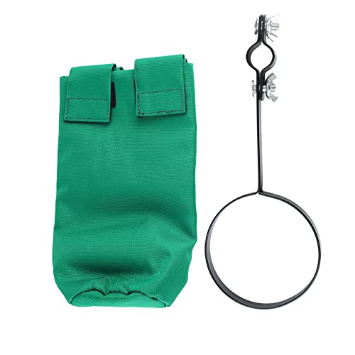 Acouto S Baghalter Großer Kapazität Ochse Tuch mit Klammer für das Spielen von WH05 Green S Bag Halter Holder Bagdrums Bagdrums Halter und Tragbar Unsere Trommeln Sie Sie benötigen. (WH05 Grün) von Acouto