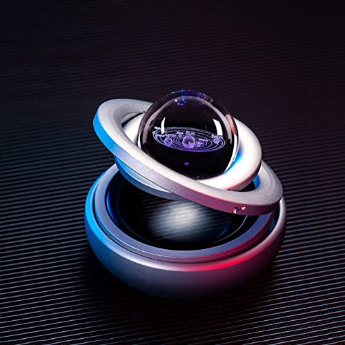 Auto-Parfüm-Anhänger, Galaxie-Design, Drehbarer Auto-Aromatherapie-Diffusor, Auto-Aromatherapie-Geschenke für Freund, Männer und Frauen (Galaktisches System) von Acouto