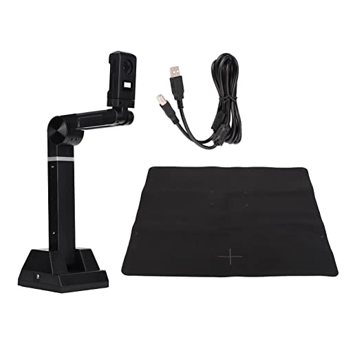 Dokumentkamera Scanner 8MP Tragbarer USB -Buchscanner für Office Manuscripts ID -Karten Notizen Bilder Zeitschriften Dokument Kamera ScannerDocument Camerausb Dokument Scannerportable von Acouto