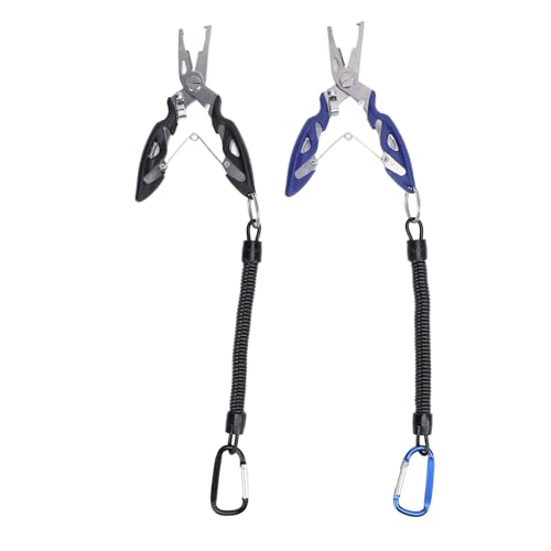 Fischereiplierfische H 2pcs Fischereizange Stainl Stahl Multifunktional Haken Remover -Linie Cutter Split Opener B Schere Zierzange Fischereiausrüstung für Männer Diese Zange das Fischereiplierfische H 2pcs Fischereizange Stainl Stahl Multifunktional Haken Remover -Linie Cutter Split Opener B Schere Zierzange Fischereiausrüstung für Männer Diese Zange das von Acouto