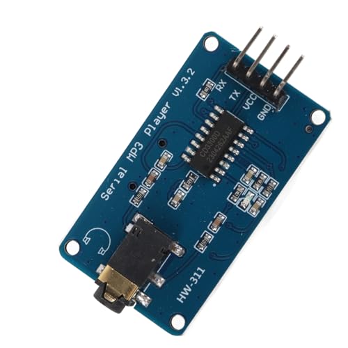 MP3-Player-Modul UART Serial Port Control Music Play Board mit Speicherkartensockel für Leonardo Due MP3-Player-Modul UART Serial Port Control Music Play Board mit Speicherkartensockel für Leonardo Due von Acouto