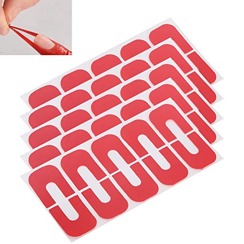 Nagelpflege, 50 STüCKE Abziehbare Nagelbönder Hautbarriere Auslaufsicherer Aufkleber Nail Art Protector Cover von Acouto