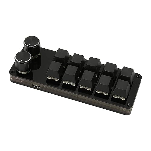 Programmierbare Tastatur 10 Tasten 2 Knöpfe Blue Switch Mechanical Hot Swappable Tastatur für Gaming Office Media Diese Tastatur Es Ist EIN Werkzeug und mit Tasten in Ihrer Programmierbare Tastatur 10 Tasten 2 Knöpfe Blue Switch Mechanical Hot Swappable Tastatur für Gaming Office Media Diese Tastatur Es Ist EIN Werkzeug und mit Tasten in Ihrer von Acouto