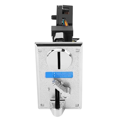 Spezifikation:Material: KunststoffFarbe: Silber Größe: 12,5 Münzprüfer Elektronischer Münzprüfer Akzeptor Sortierer für -Spielautomaten Spezifikation:Material: KunststoffFarbe: Silber Größe: 12,5 Münzprüfer Elektronischer Münzprüfer Akzeptor Sortierer für -Spielautomaten von Acouto