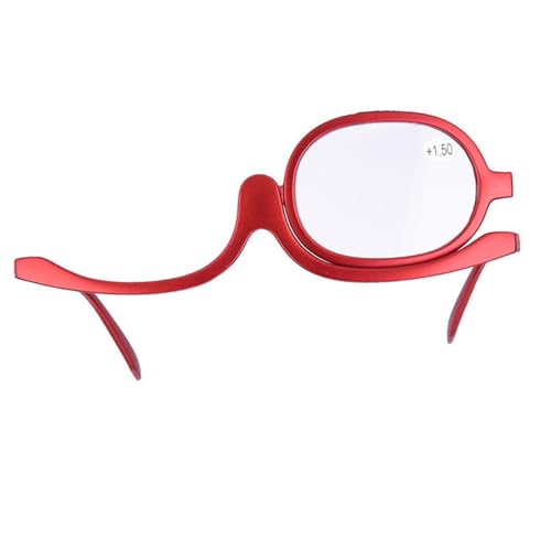 Vergrößern Sie die Augen-Make-up-Brille, Einzelne Linse, Rotierende Brille, Damen-Make-up-Essential-Tool Nr. 4. Mono-Schwenklinse. Unsere Make-up-Brille Verfügt über eine von Acouto
