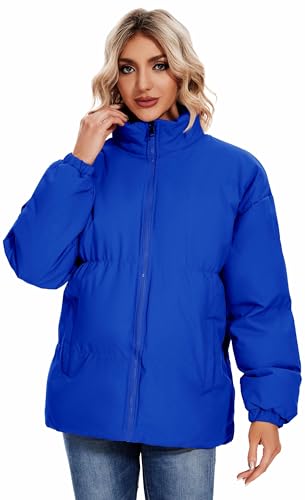 Actcat Damen Jacke Herbst Winter, Warme Steppjacke, Übergangsjacke & Wintermantel, Langarm Daunenmantel, Baumwolljacke für Damen von Actcat