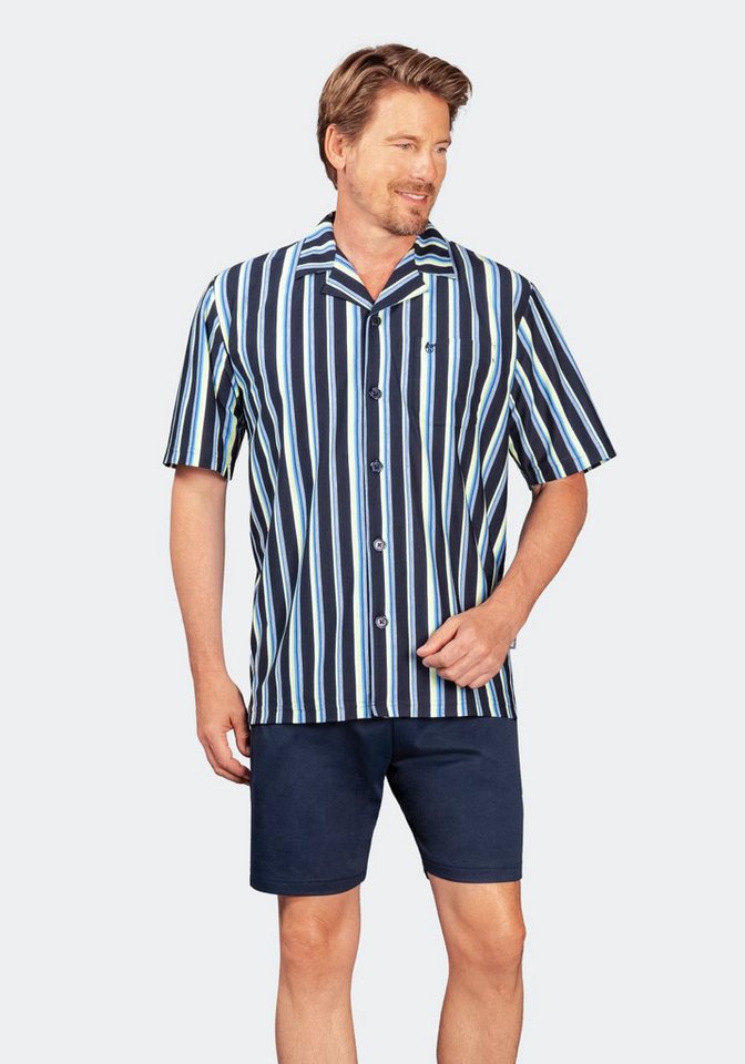 Hajo 5-Pocket-Hose Shorty Pyjama, Klima-Komfort Hajo 5-Pocket-Hose Shorty Pyjama, Klima-Komfort von Hajo